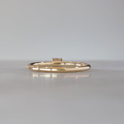 CHAMPAGNE DIAMOND / STACK RING