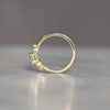 OVAL CUT LAB / DIAMOND TRILOGY RING III