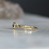 BLUE CEYLON SAPPHIRE / SOLITAIRE RING