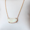 FREEFORM EAST WEST / OPAL NECKLACE