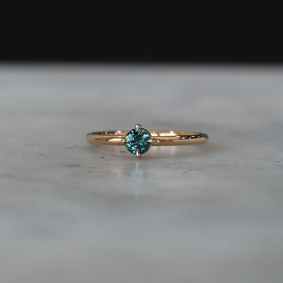 COMPASS PARTI SAPPHIRE RING
