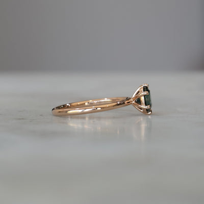 ROUND PARTI /  SAPPHIRE SOLITAIRE RING III