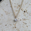 ONE OF A KIND / LAB DIAMOND NECKLACE