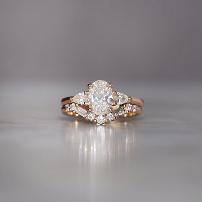 TRILOGY FIT ART DECO / WEDDING BAND