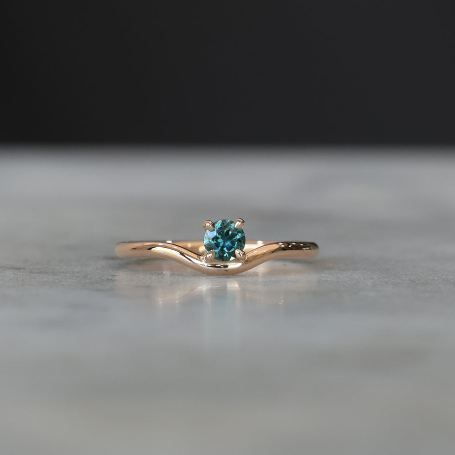 PARTI SAPPHIRE  / CURVE RING II