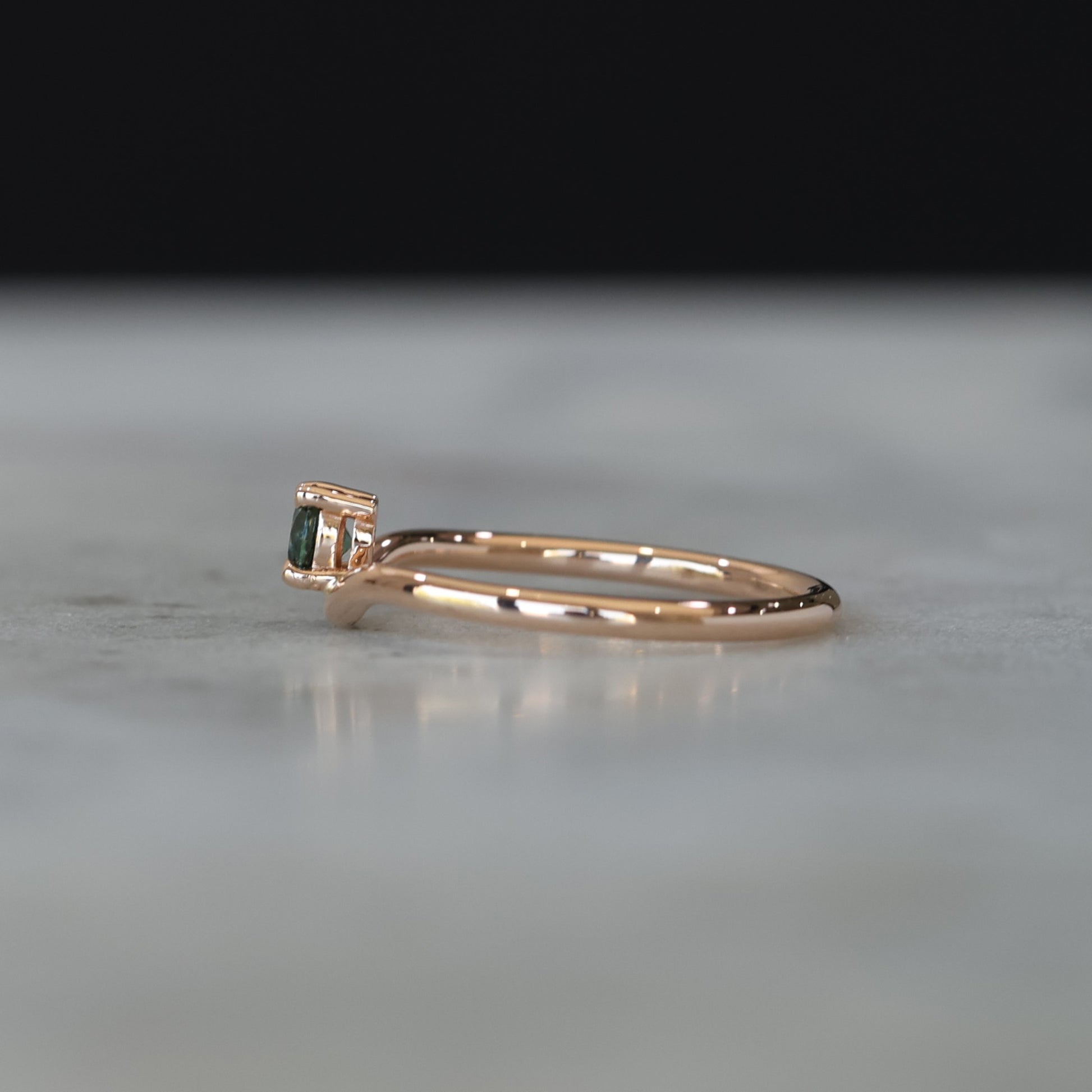 PARTI SAPPHIRE  / CURVE RING II