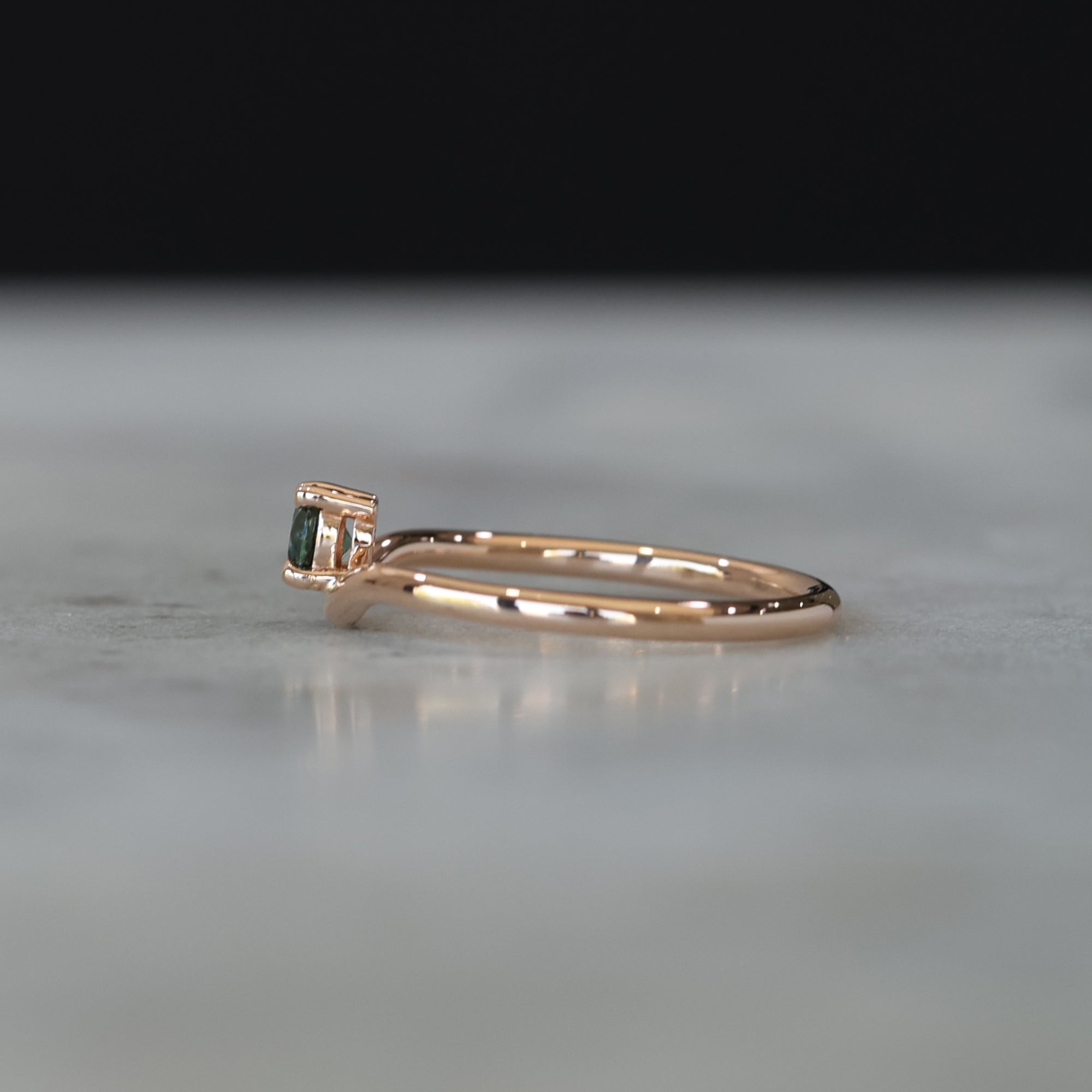 PARTI SAPPHIRE  / CURVE RING II