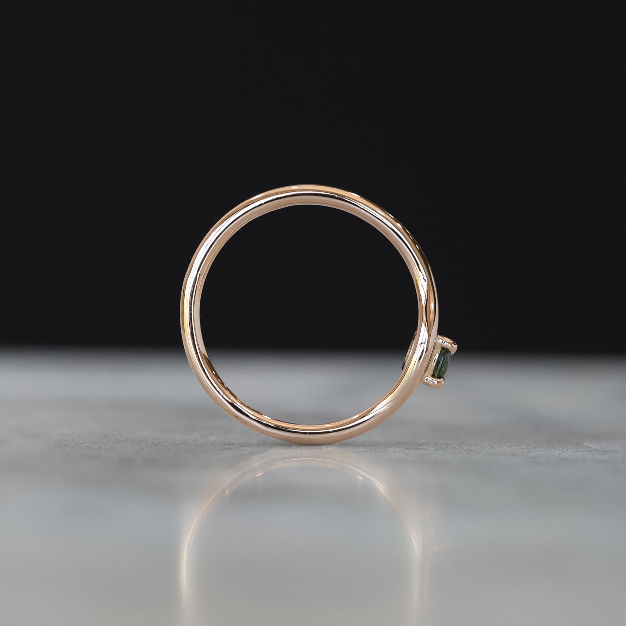 PARTI SAPPHIRE  / CURVE RING II
