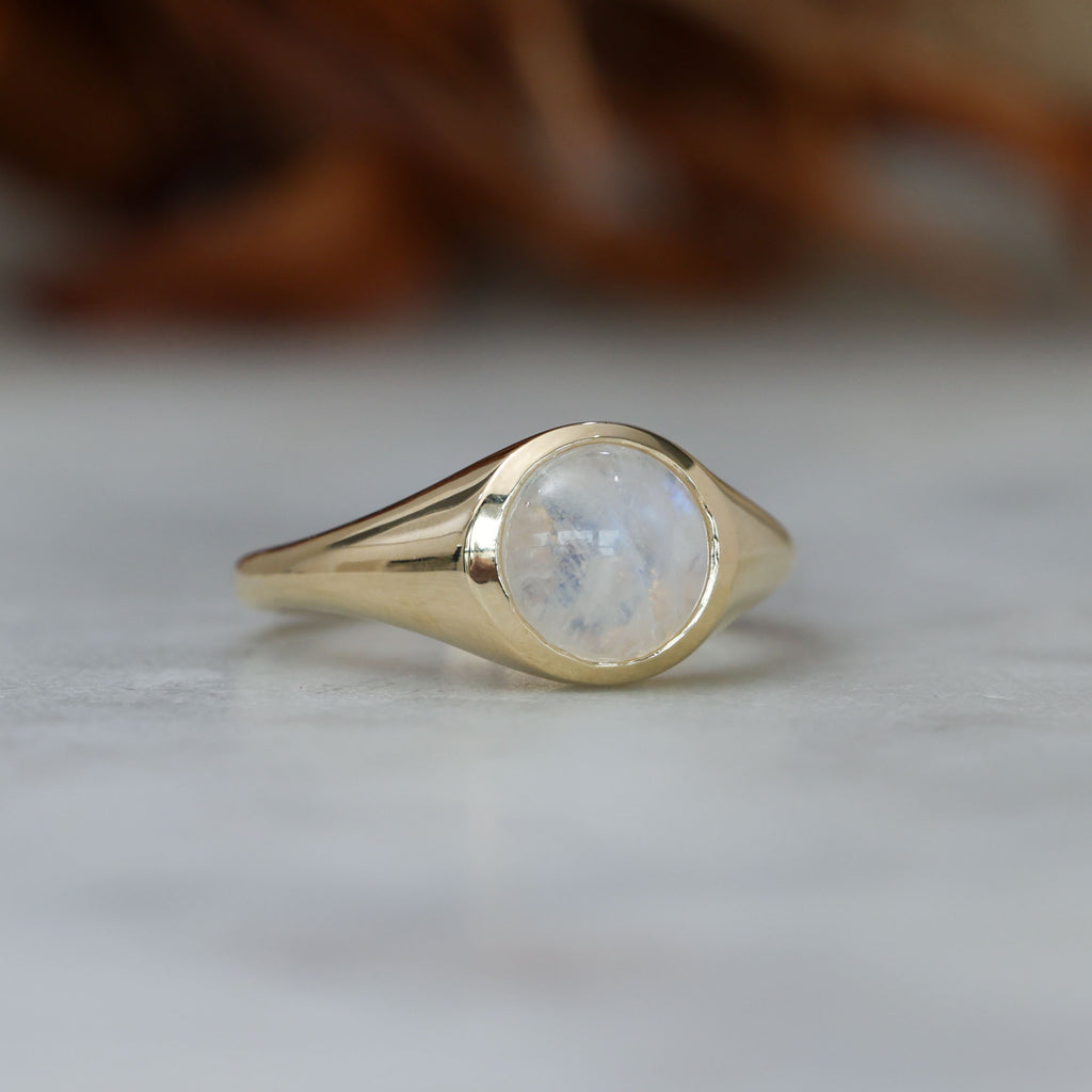 bezel cabochon ring profile