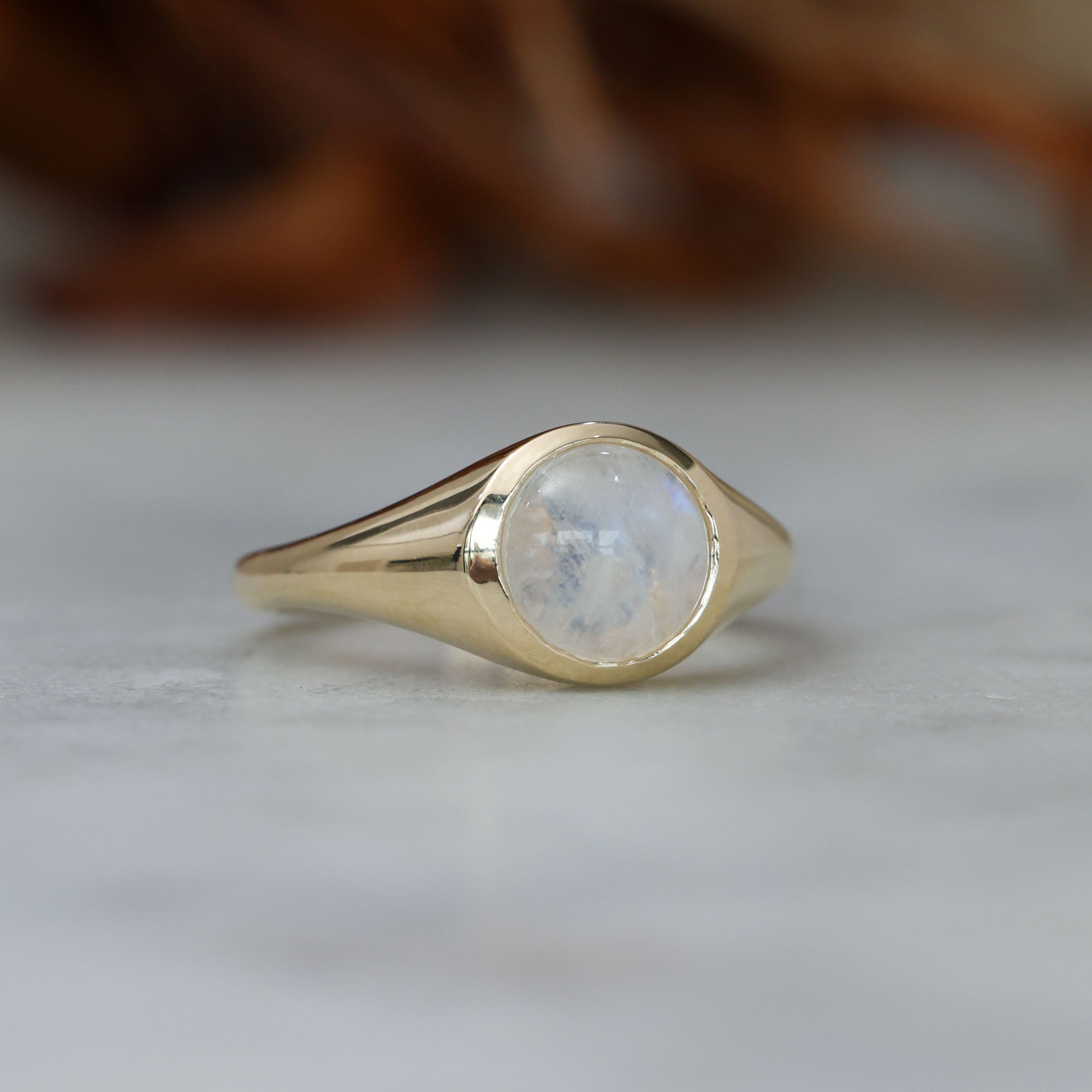 bezel cabochon ring profile