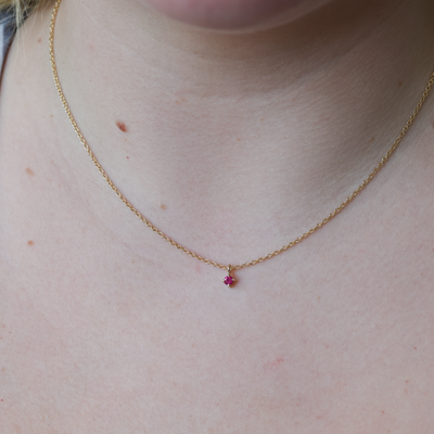 BIRTHSTONE NECKLACE