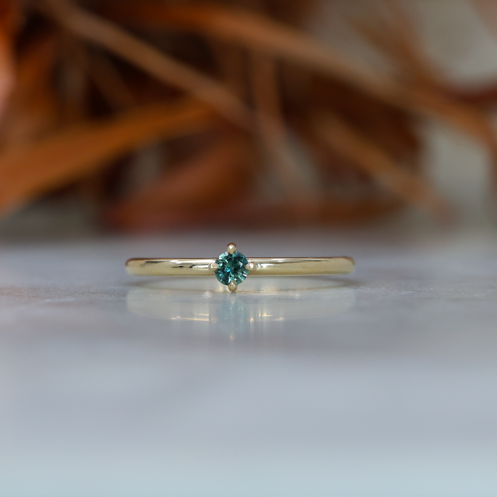 SEPTEMBER SAPPHIRE / BIRTHSTONE STACK RING