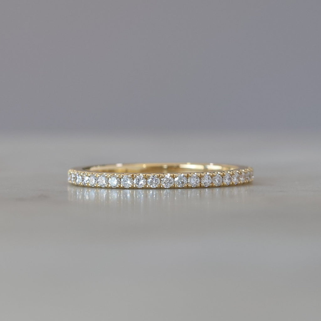 Phoebe diamond wedding band