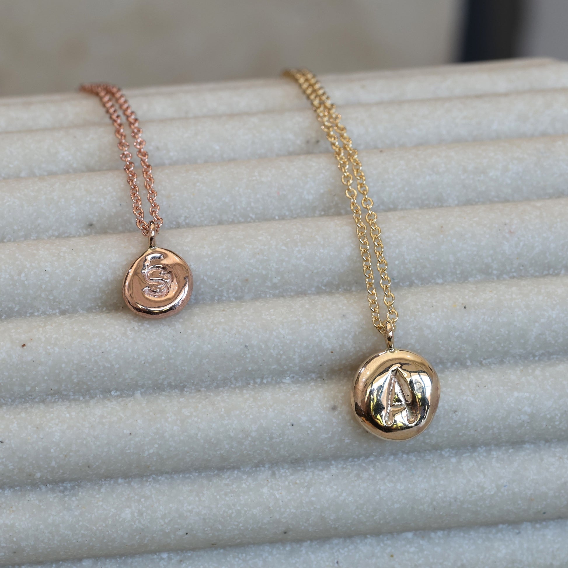 flux initial necklace