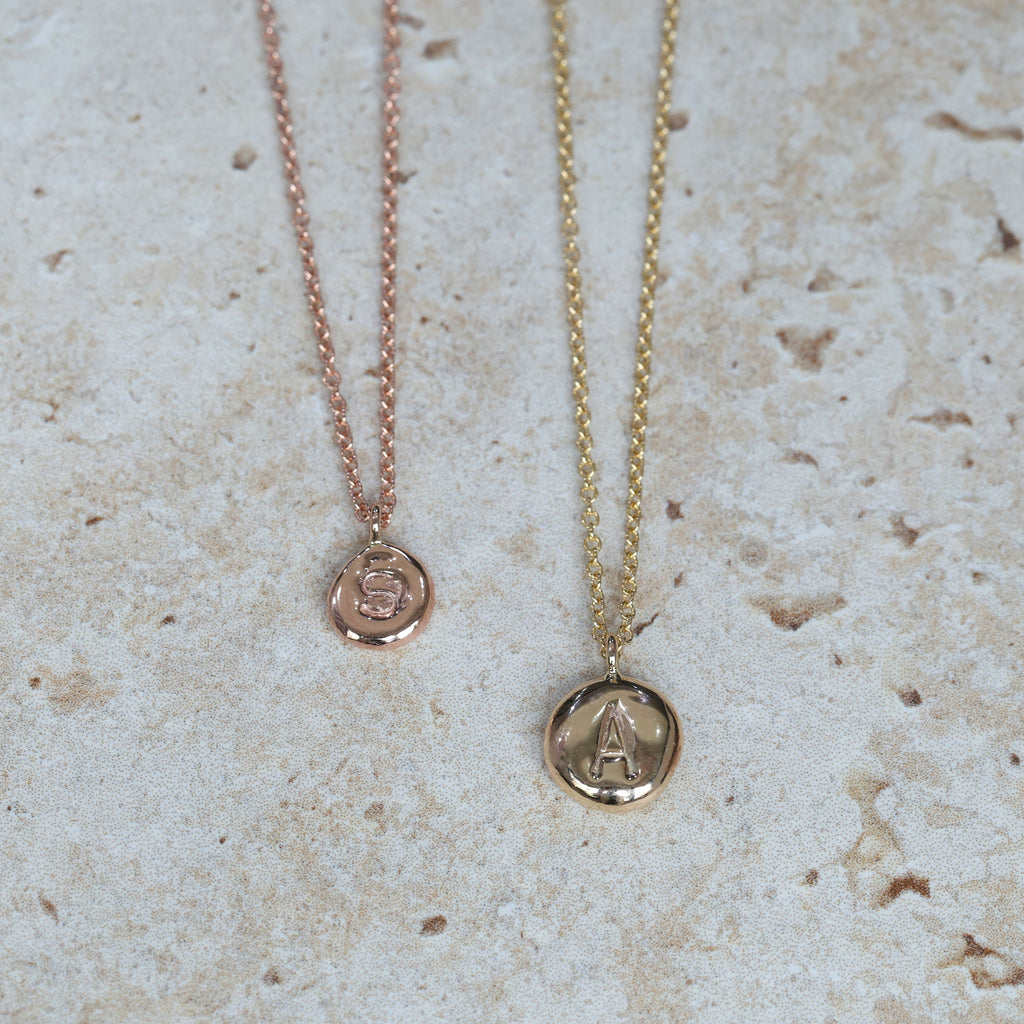 flux initial necklace