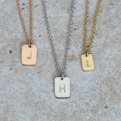 initial tablet necklace comparison
