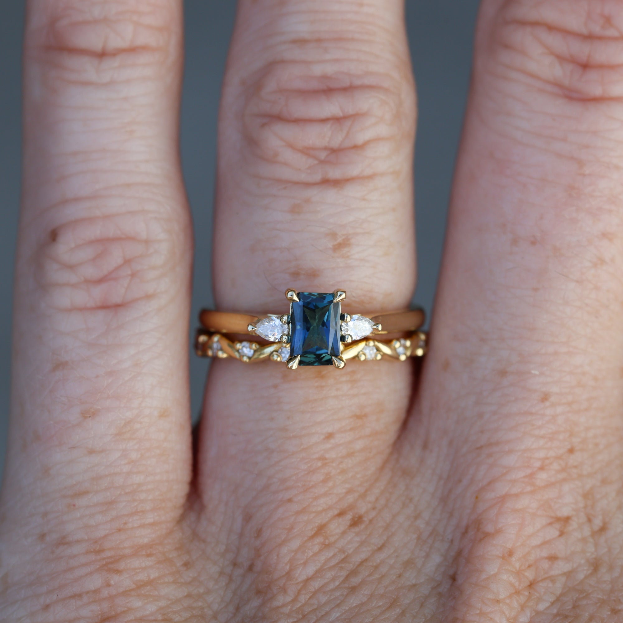 MAY TRILOGY | 0.66CT AUSTRALIAN SAPPHIRE ENGAGEMENT RING