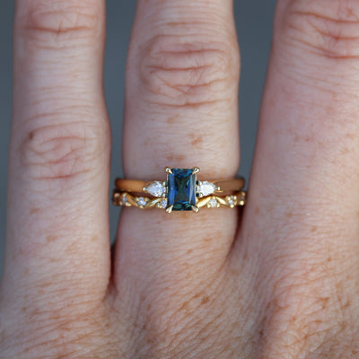 MAY TRILOGY | 0.66CT AUSTRALIAN SAPPHIRE ENGAGEMENT RING