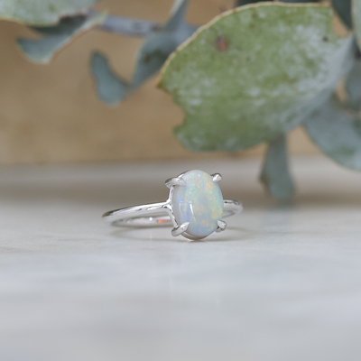 OVAL OPAL RING IV