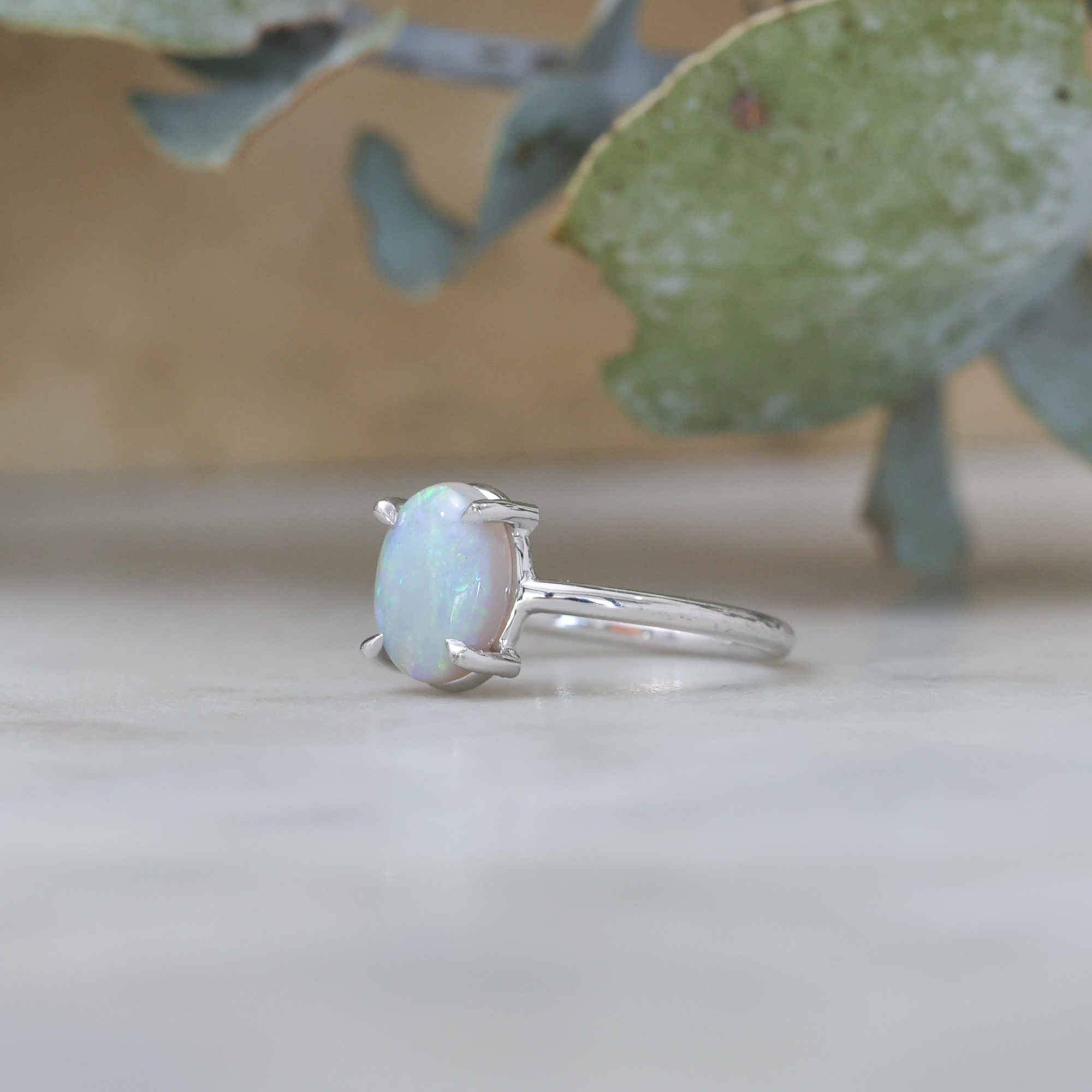 OVAL OPAL RING IV