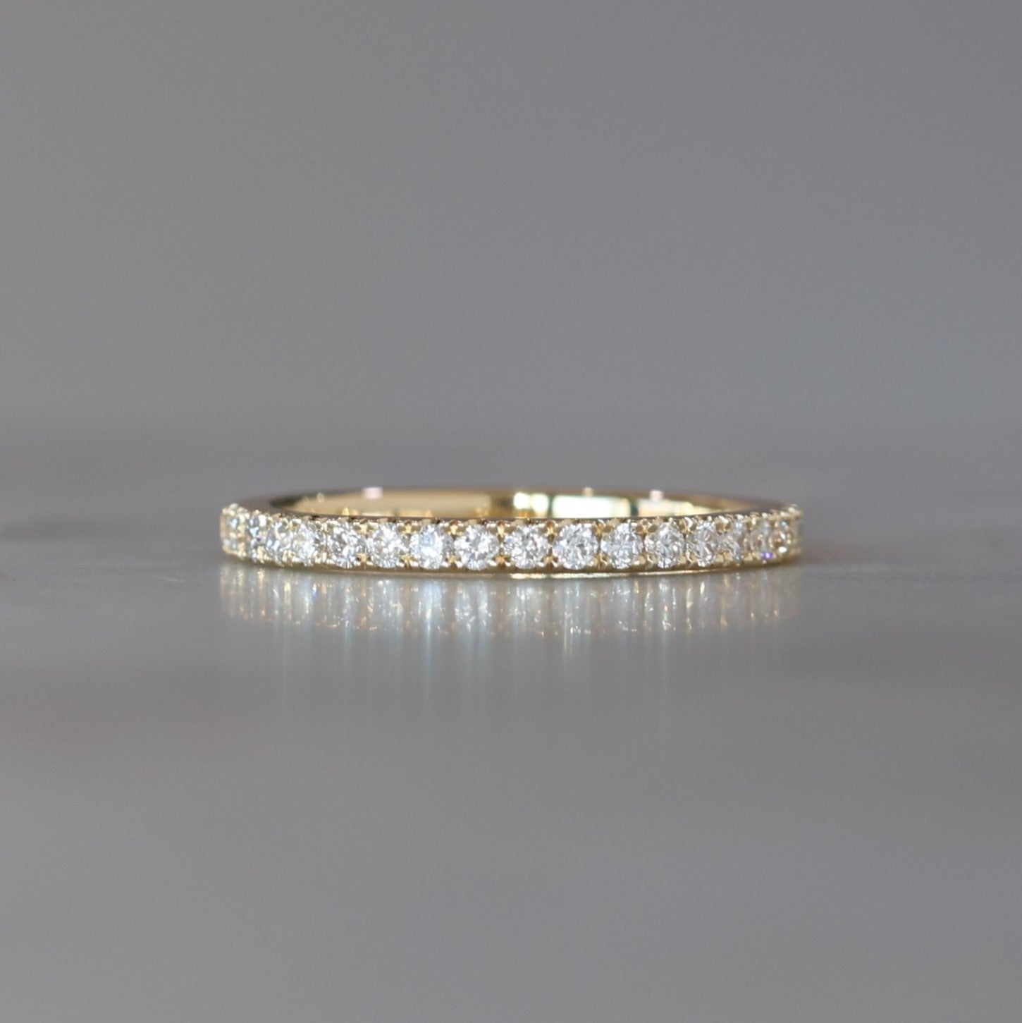 lily diamond wedding band