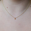 november birthstone necklace citrine