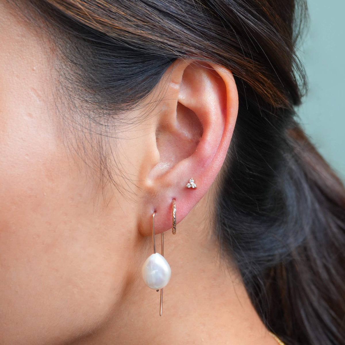 PEARL | TRAIL EARRINGS
