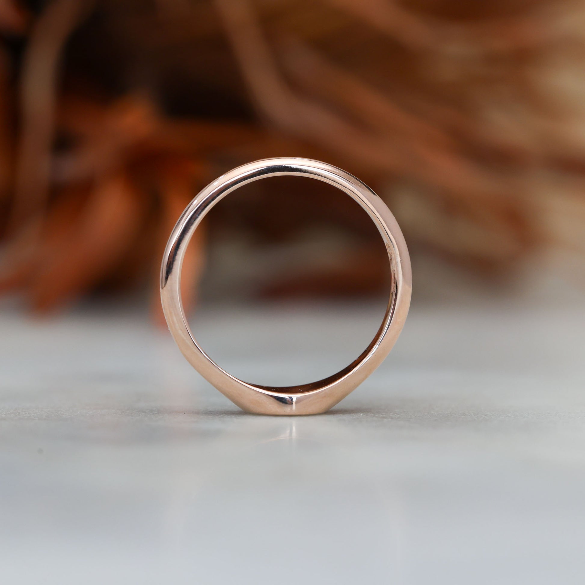 salt and pepper diamond signet ring