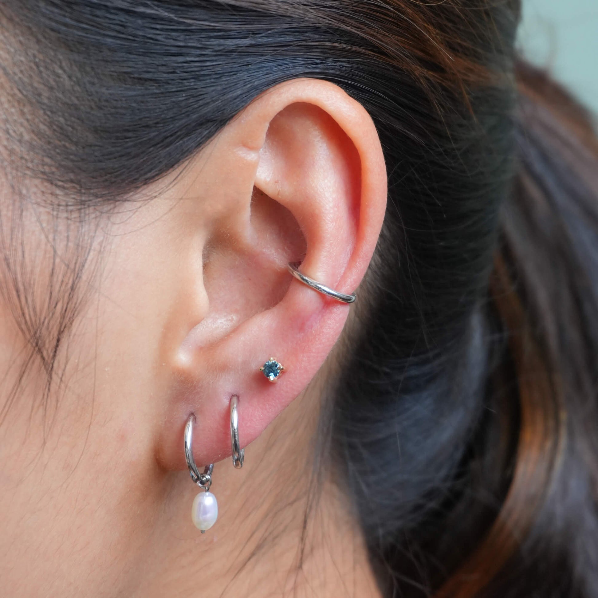 PARTI SAPPHIRE | STUD EARRINGS