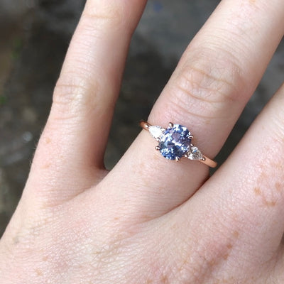 LILAC CEYLON / TRILOGY RING
