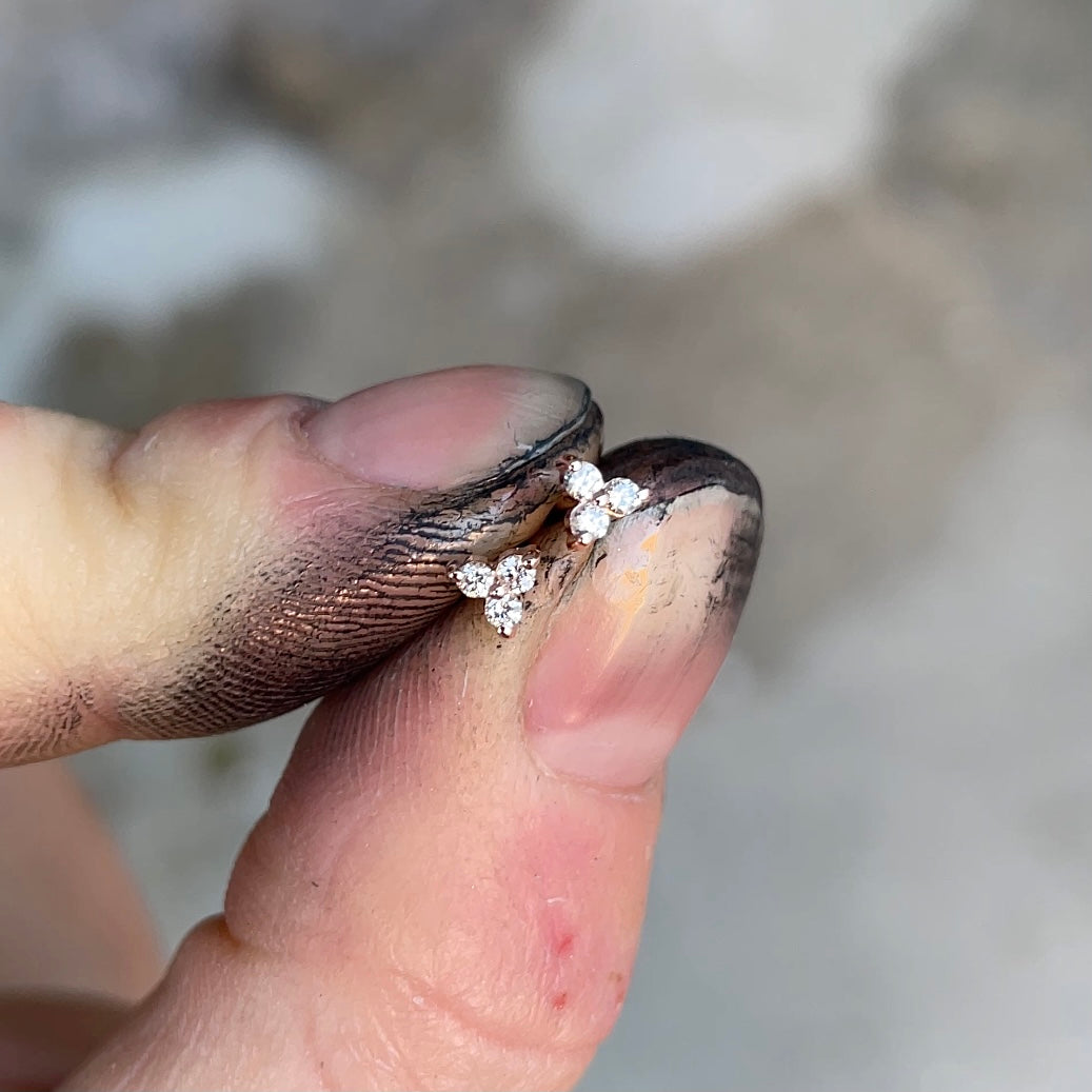 DIAMOND TRIO / EARRINGS