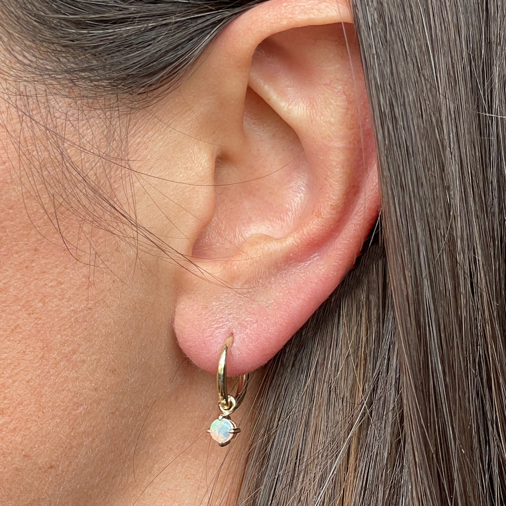 OPAL | HOOP EARRINGS