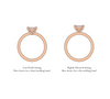 ALEX / OVAL MORGANITE RING