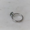 WHITE ROUND PARTI RING