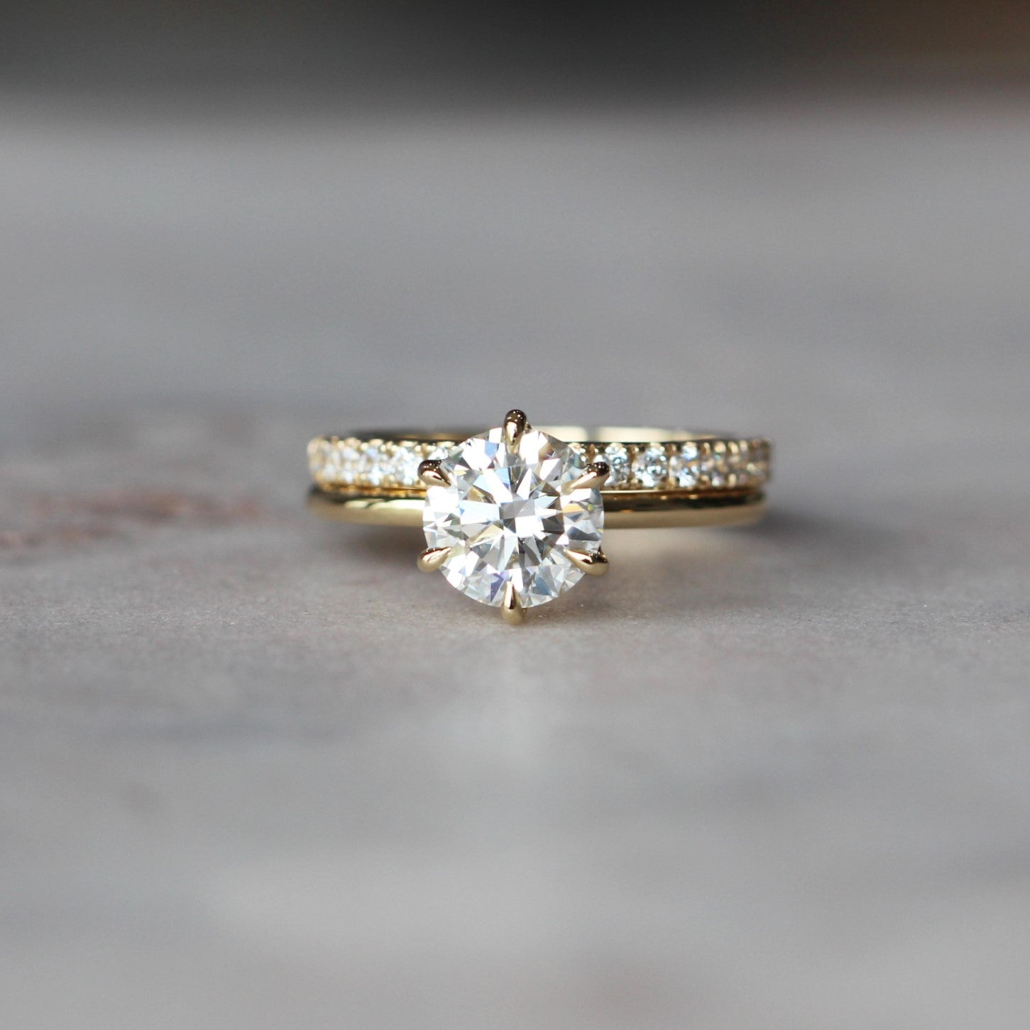 SOPHIE MOISSANITE / SOLITAIRE RING