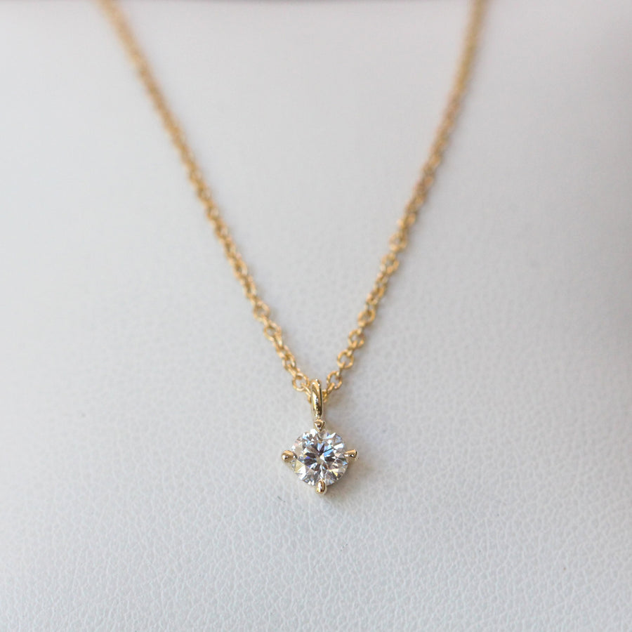 ONE OF A KIND / 0.25CT LAB DIAMOND NECKLACE