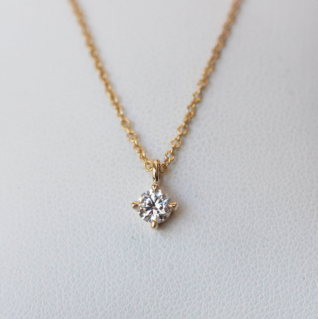 ONE OF A KIND / 0.25CT LAB DIAMOND NECKLACE