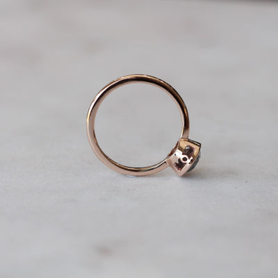 SALT & PEPPER / BEZEL RING