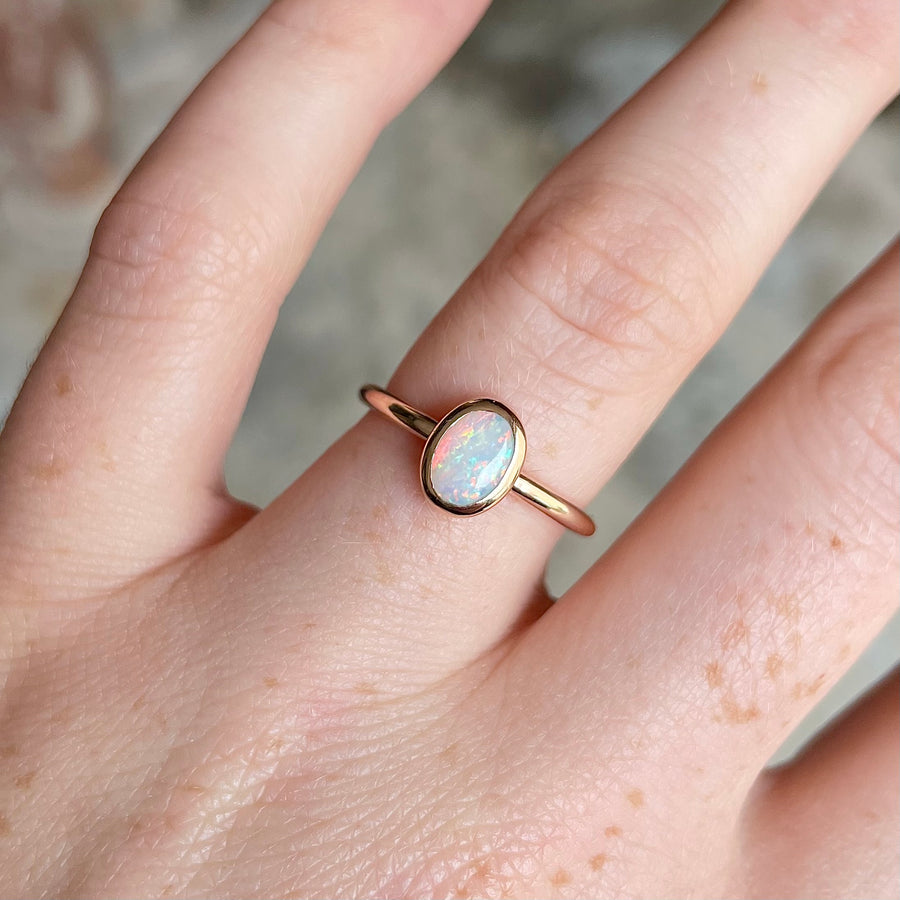 OPAL / BEZEL RING ONE