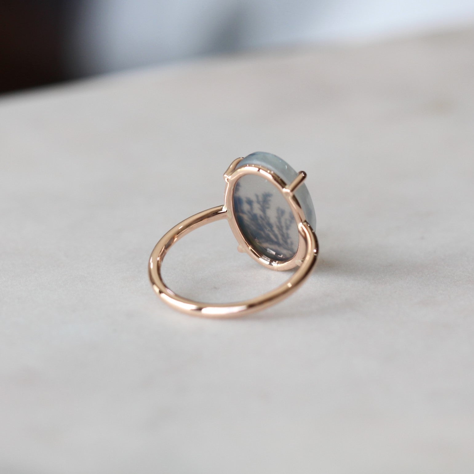 DENDRITIC / AGATE RING