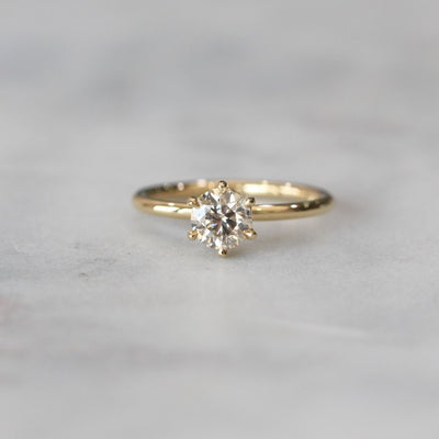 ARGYLE / SOLITAIRE RING VII