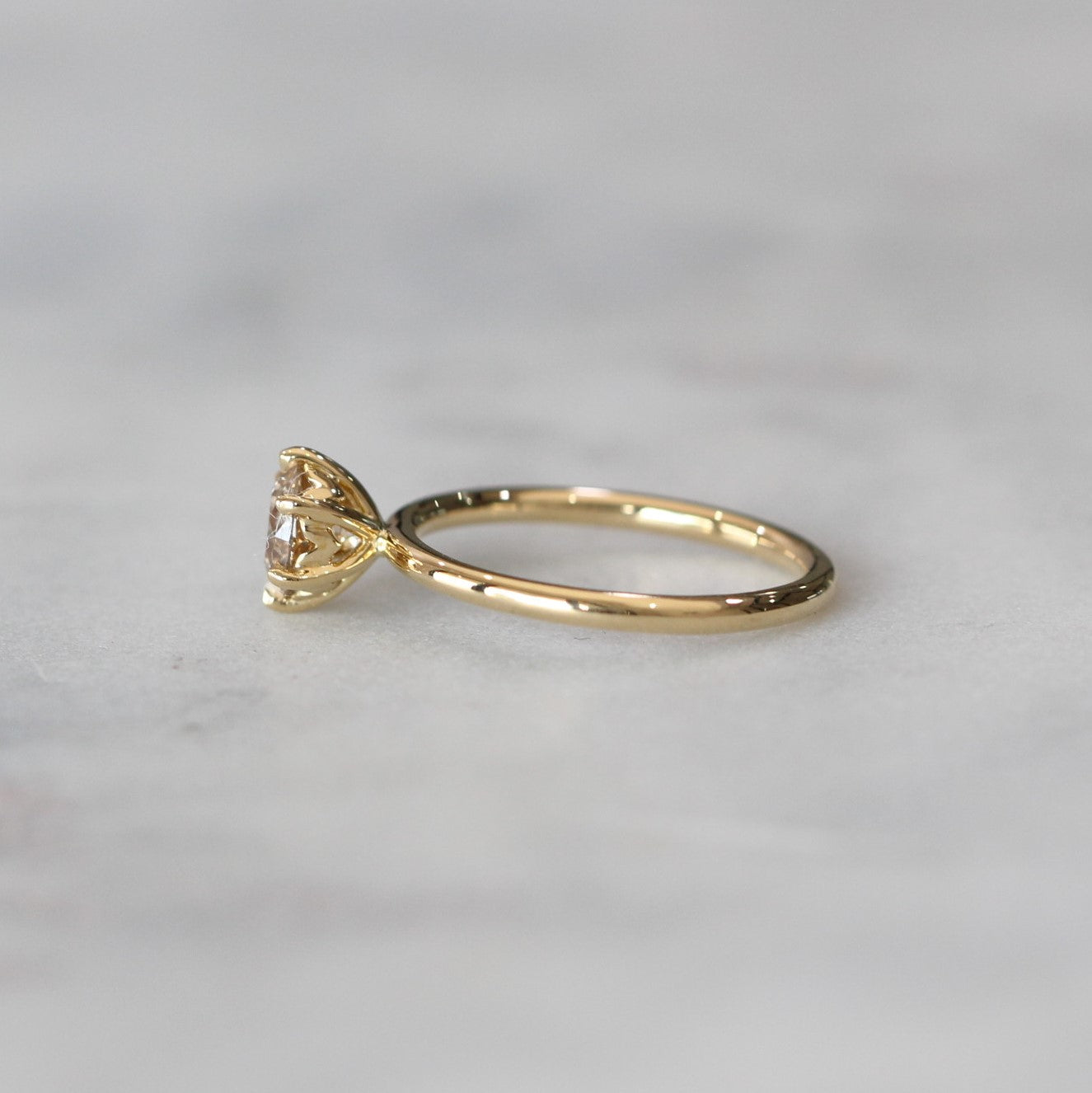 ARGYLE / SOLITAIRE RING VII