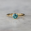 ROUND PARTI SAPPHIRE / BEZEL RING