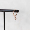 CHAMPAGNE / MINI HOOP EARRINGS