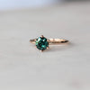 GREEN PARTI SAPPHIRE RING