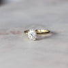 EVIE MOISSANITE / SOLITAIRE RING