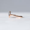 ROUND / SALT & PEPPER DIAMOND RING