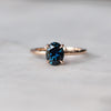 OVAL / AUSTRALIAN BLUE SAPPHIRE RING