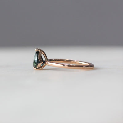 PEAR PARTI SAPPHIRE RING