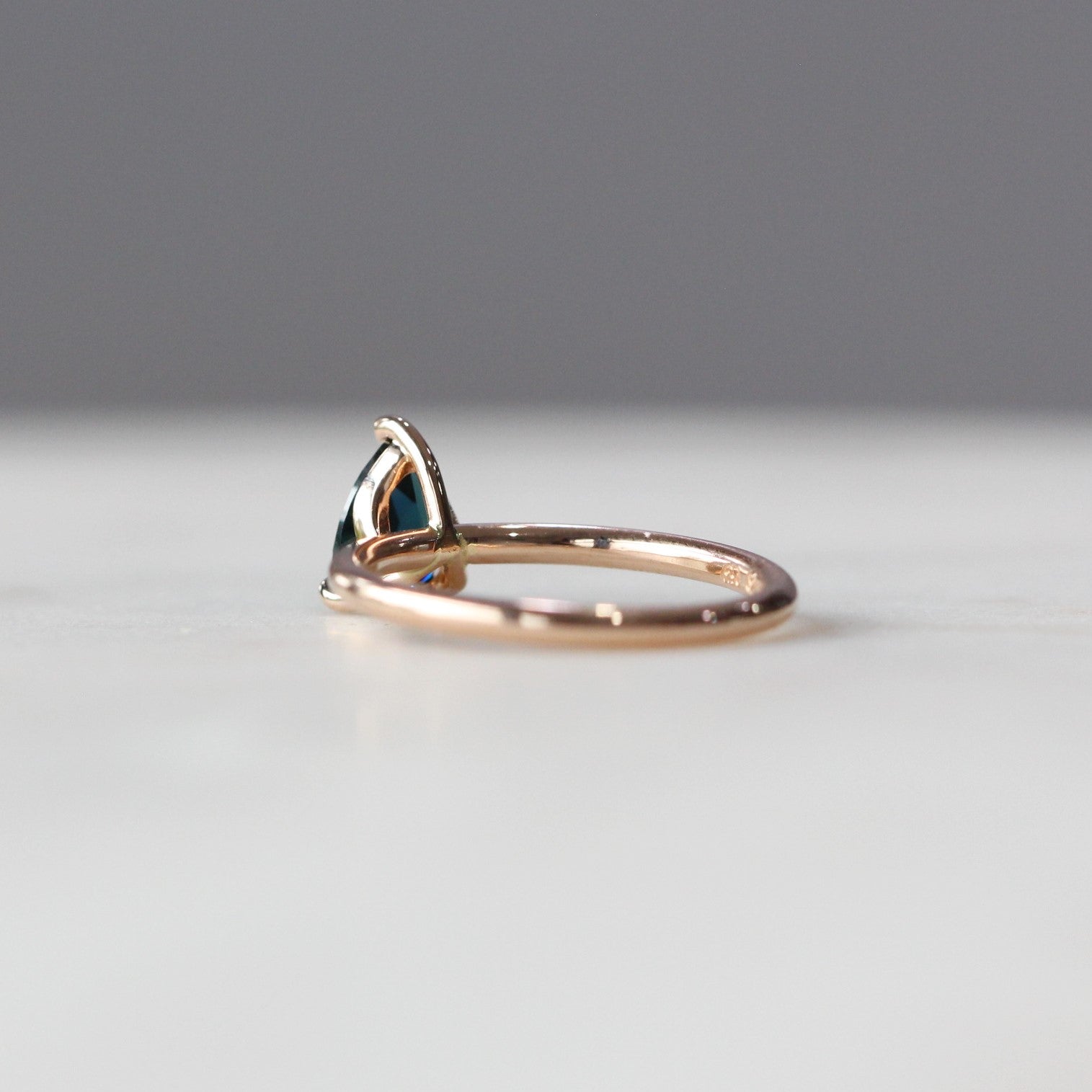 PEAR PARTI SAPPHIRE RING